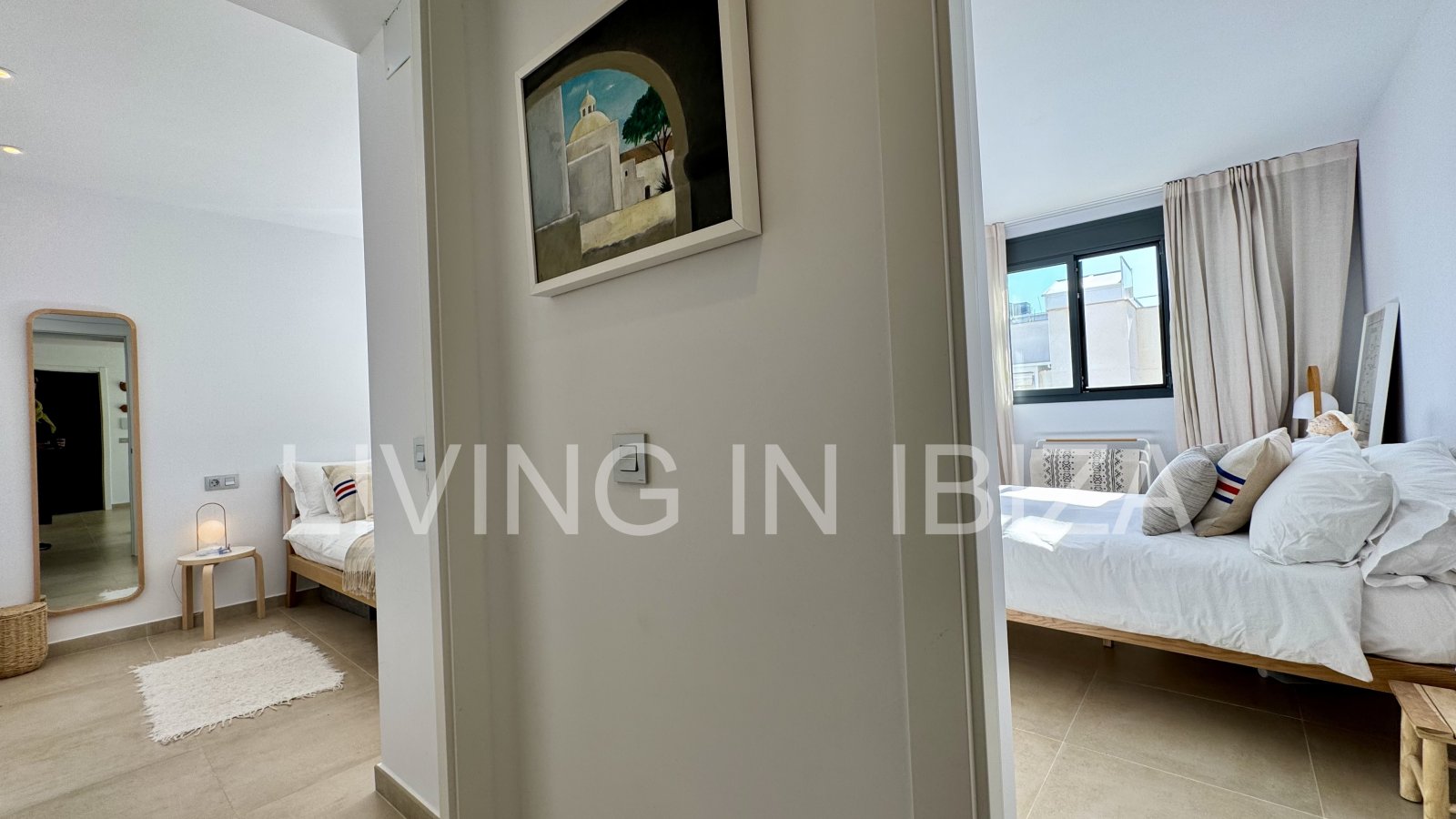 FORMENTERA VIEWS – Exklusives Design-Penthouse mit Meerblick in Ibiza, in einer luxuriösen Wohnanlage in der Stadt Santa Eulalia del Rio