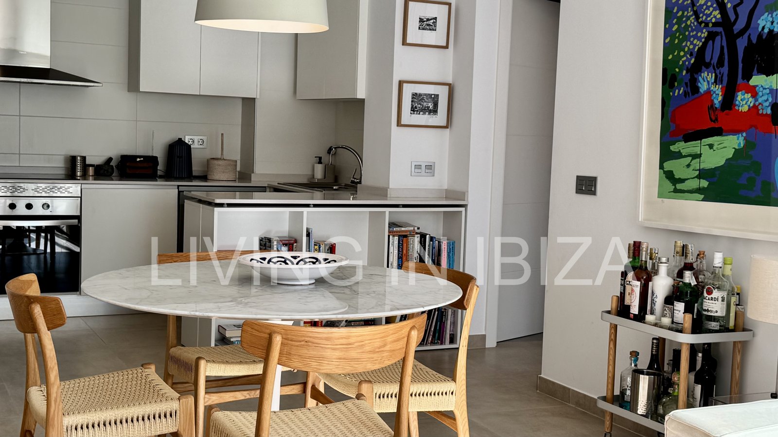 FORMENTERA VIEWS – Exklusives Design-Penthouse mit Meerblick in Ibiza, in einer luxuriösen Wohnanlage in der Stadt Santa Eulalia del Rio