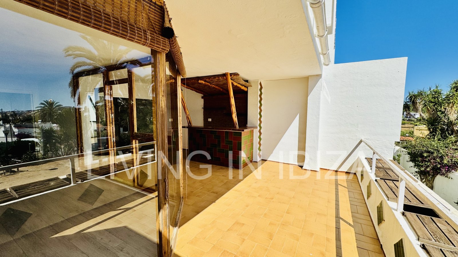 Wohnung zu verkaufen: 92 m² große Wohnung in der ruhigen und begehrten Gegend Siesta in Santa Eulalia del Río (Ibiza) zu verkaufen, nur wenige Gehminu