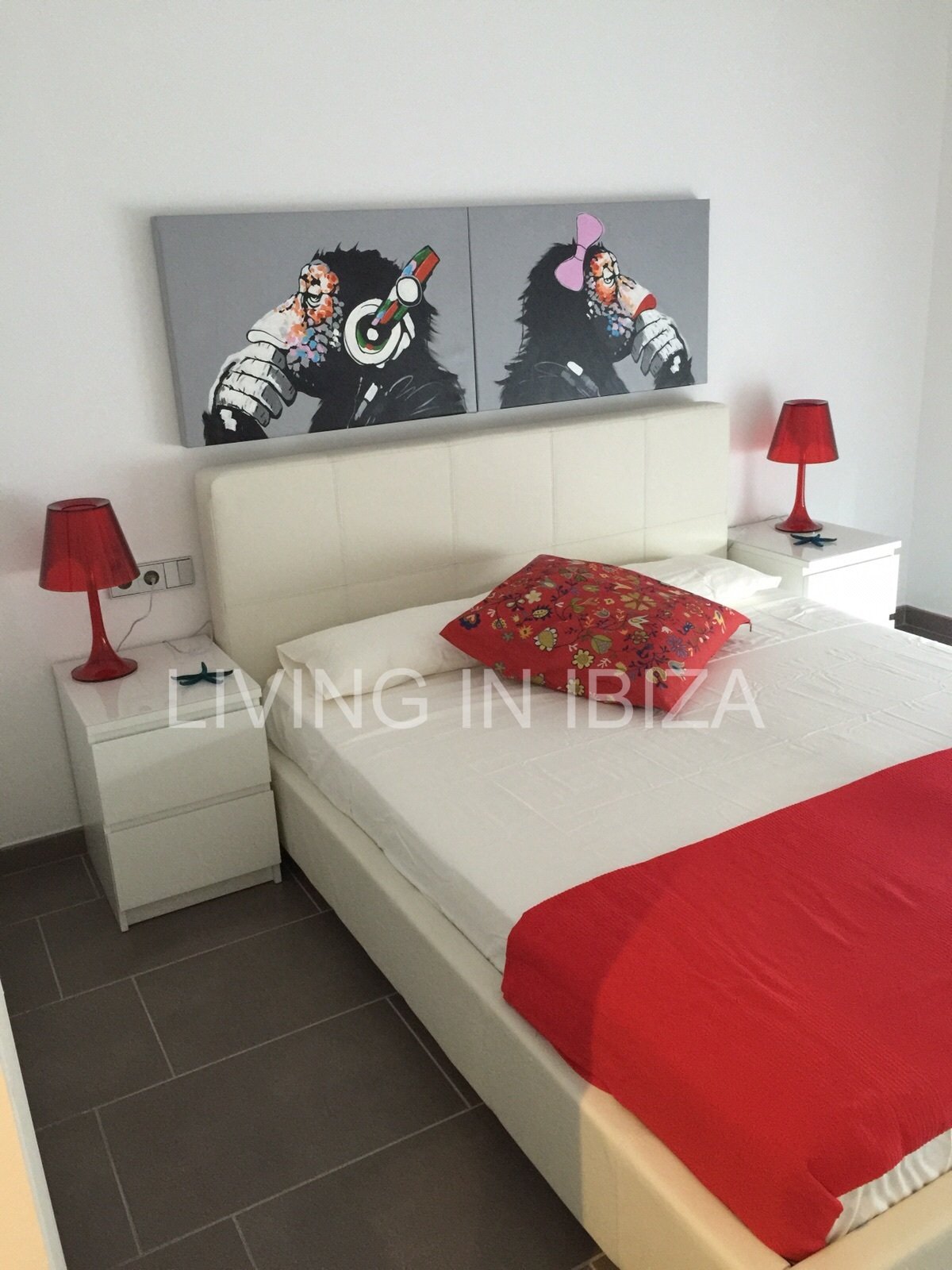 Langzeitmiete in San José, Ibiza – Elegante 2-Schlafzimmer-Wohnung mit Pool und Parkplatz