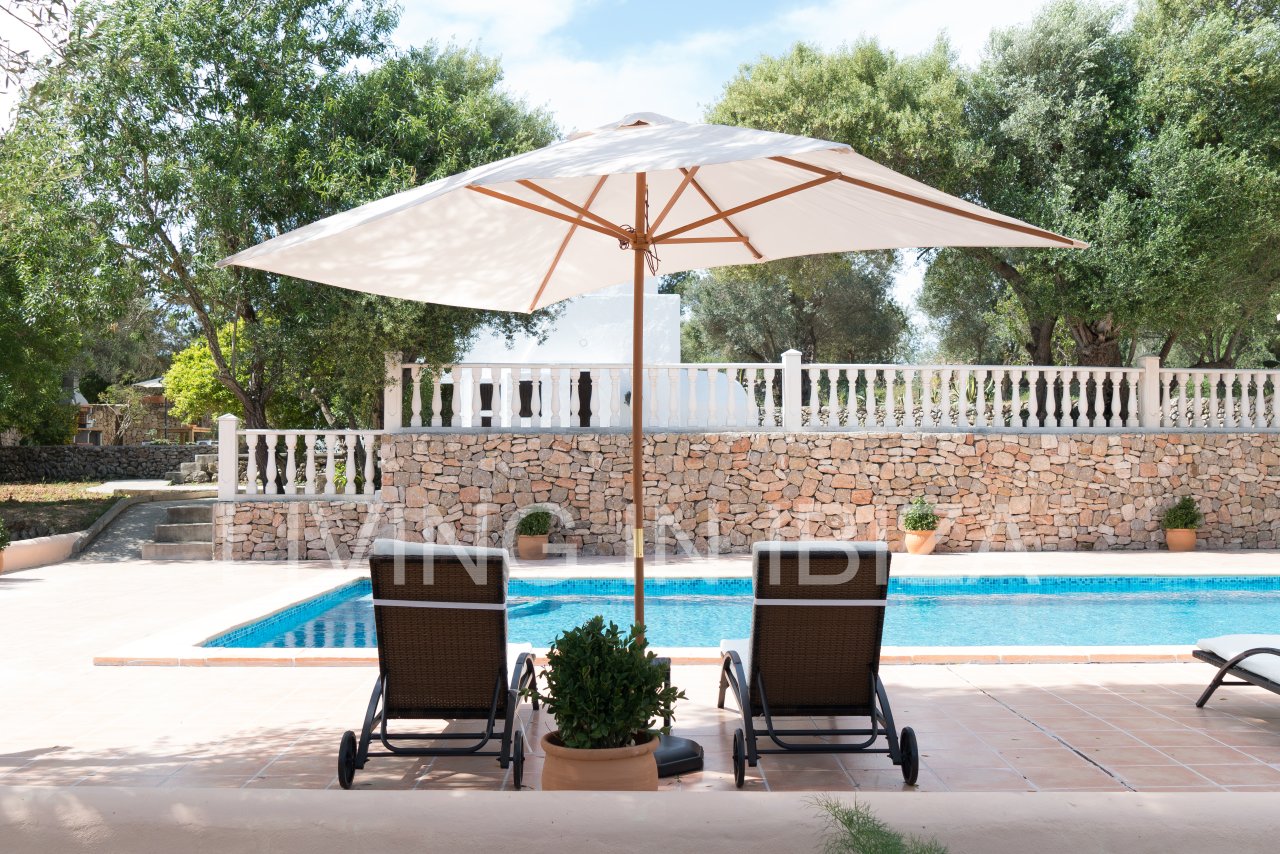 Annual Rent /long term contract. Authentic Finca in Sant Rafael, to enjoy the immense peace of Ibiza.
