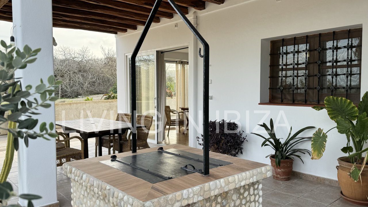 Unique charming house for rent in the area of Cala San Vicente, Ibiza. In a magical place that transmits peace