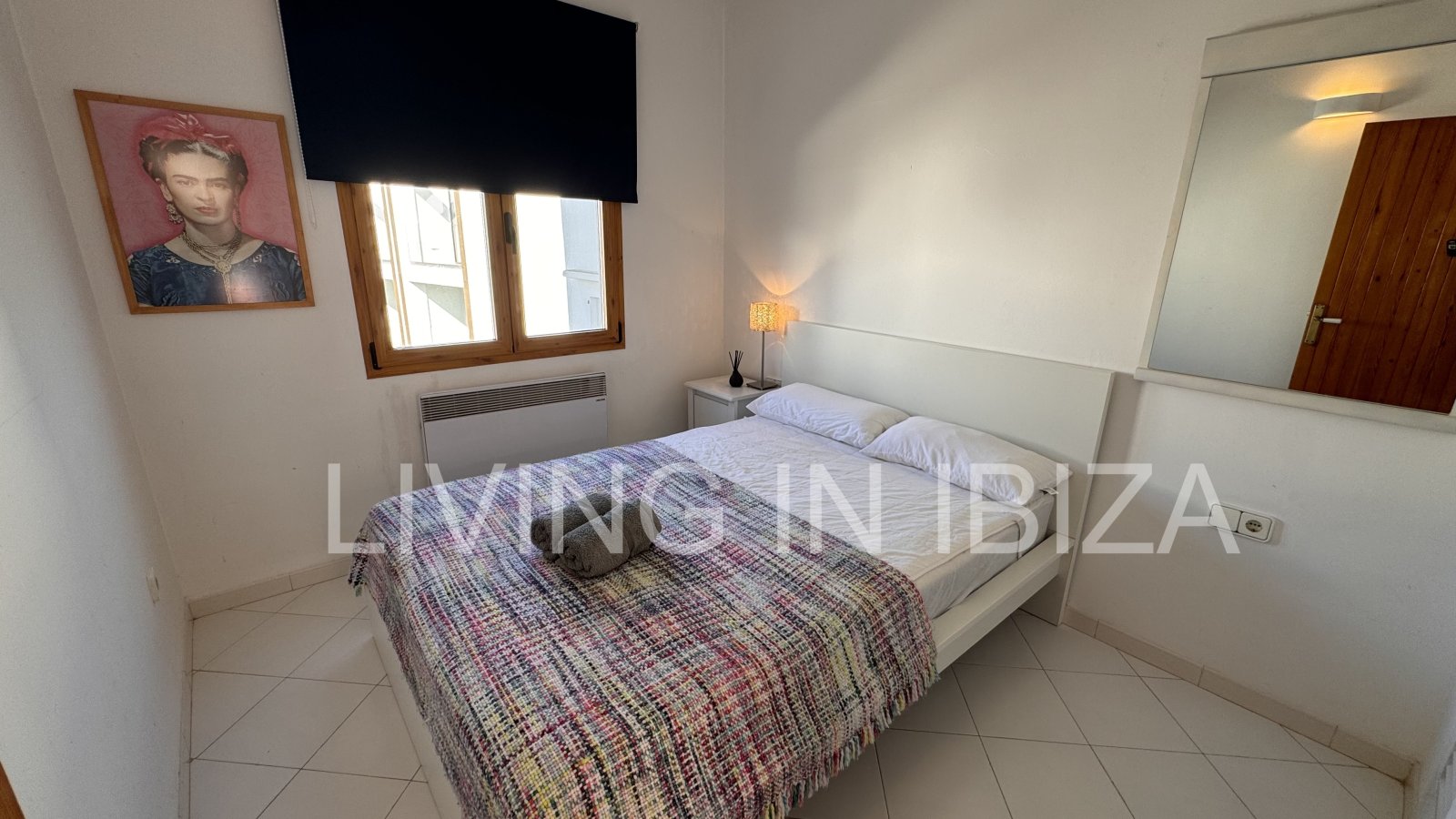 Seasonal rental: Charming penthouse furnished and equipped for rent from 1.05 to 31.10 in a residential area of Siesta, Santa Eulalia, Ibiza