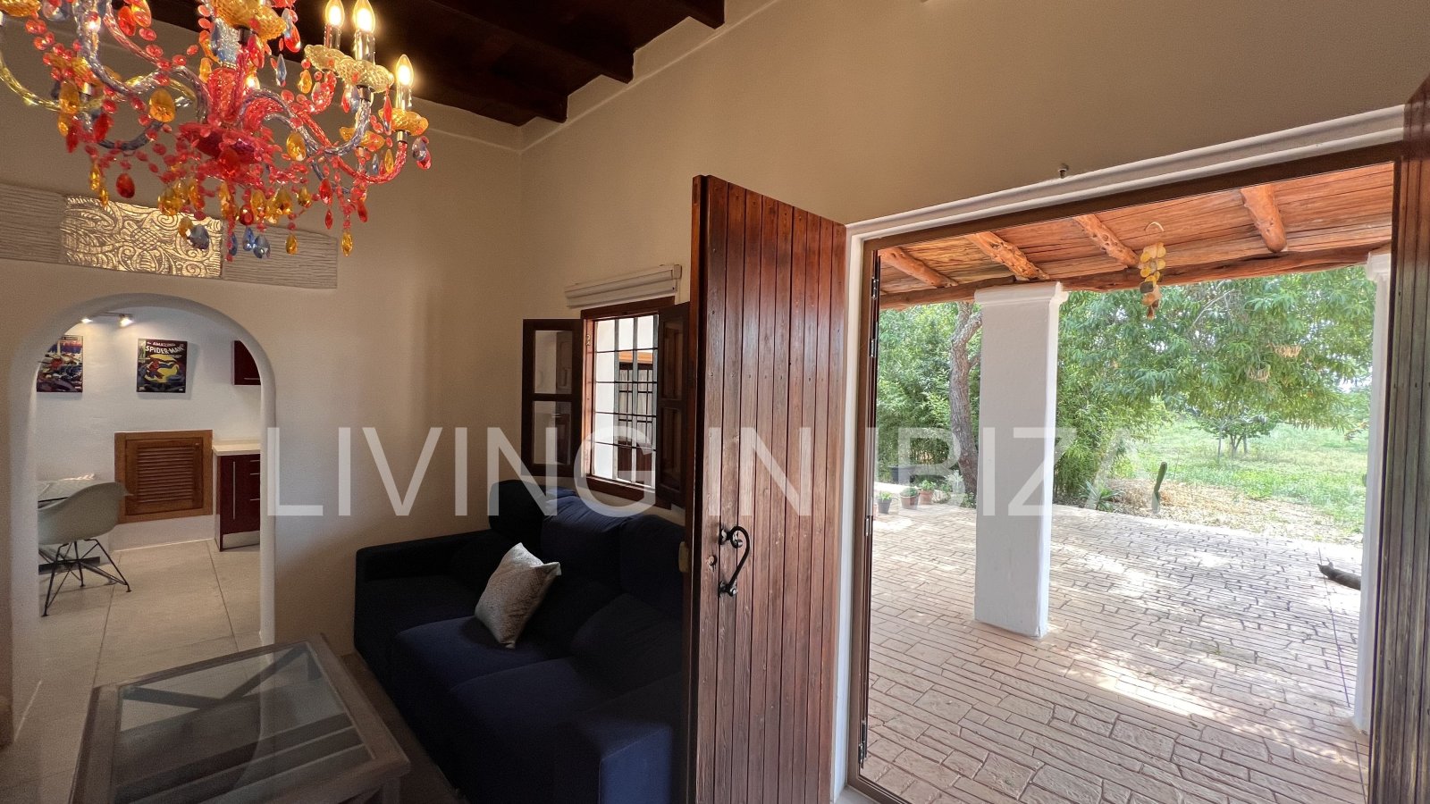 Dream house to rent for the summer season in the municipality of Santa Eulalia del Río (Ibiza). If you want to get away from it all, this is the ideal