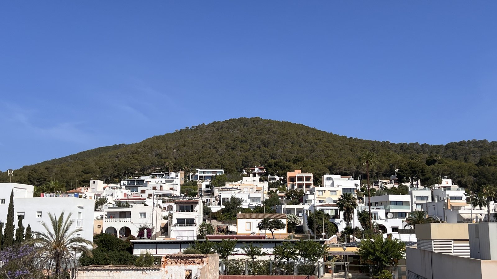 Santa Eularia des Riu: Seasonal rental: Cosy apartment with terrace in the centre of Santa Eulalia del Rio, Ibiza. 