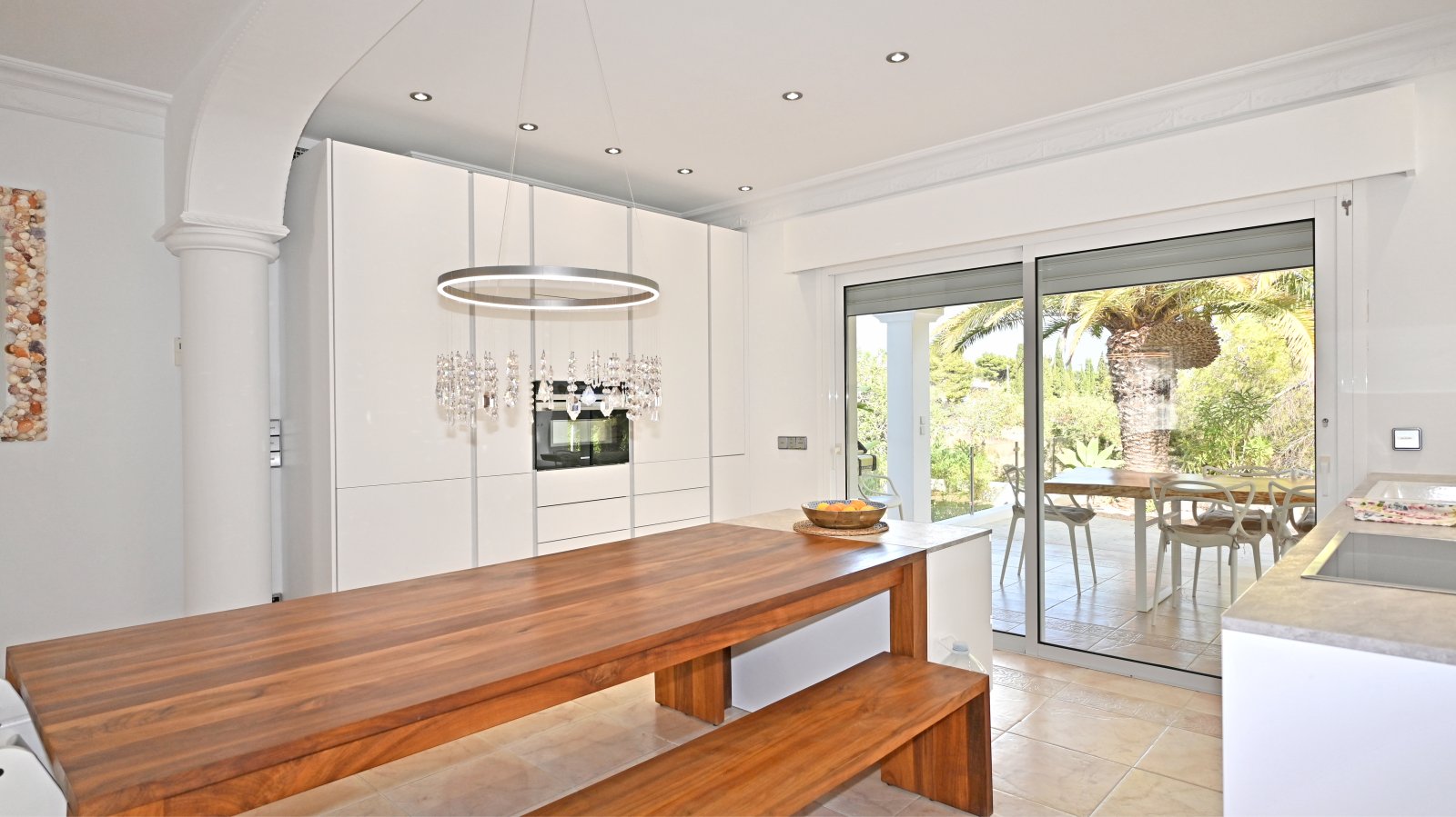 Exclusive luxury villa for sale in San Carlos, Santa Eulalia del Río (Ibiza). This villa stands out due to its prime location, close to the beach