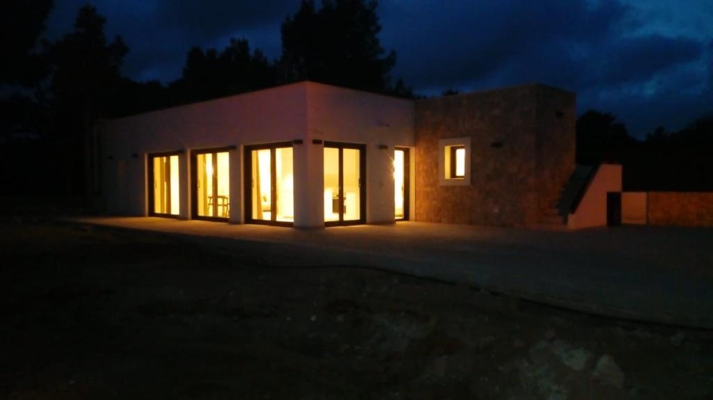 Long-term rental – contract for up to 10 months  Design villa in the Sant Jordi area, Ibiza South-east facing · Modern Mediterranean style · Breathtak