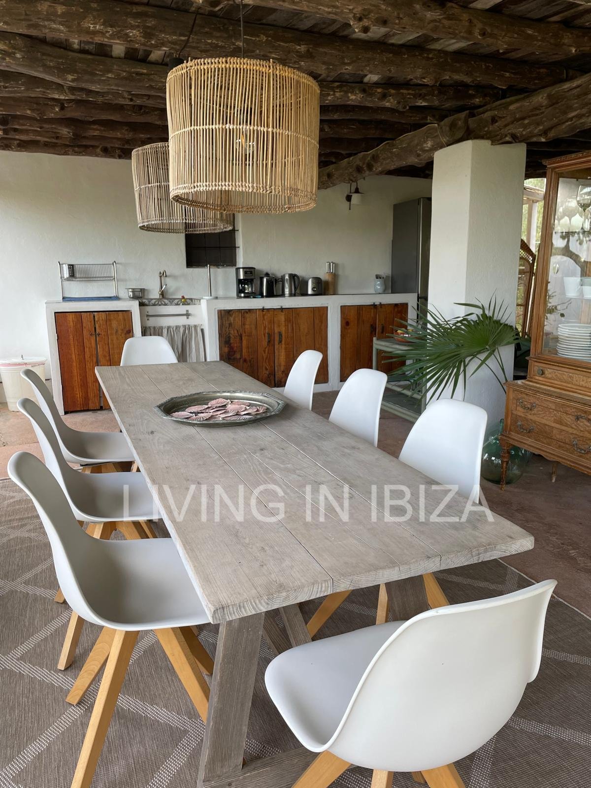 Exclusive brand new villa, contemporary Mediterranean style, saltwater pool, underfloor heating, annual rental, option for season 2026 Ibiza long term