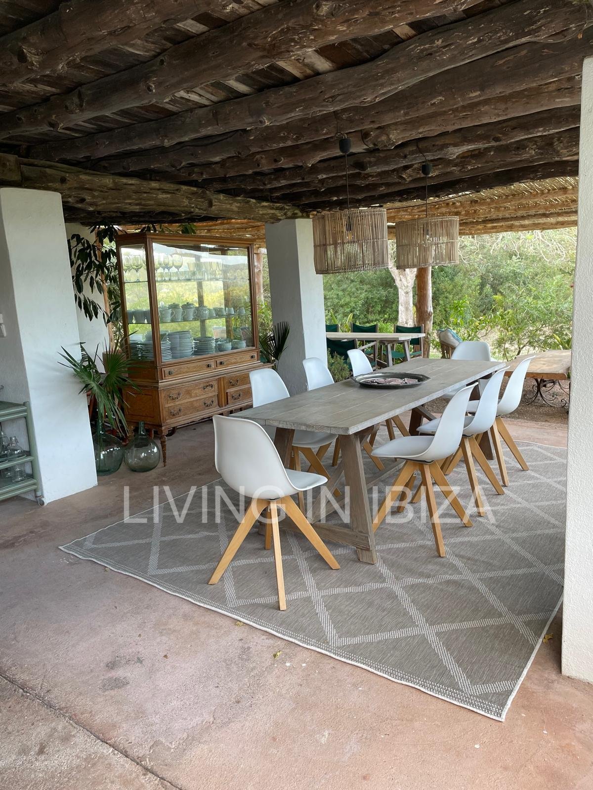 Exclusive brand new villa, contemporary Mediterranean style, saltwater pool, underfloor heating, annual rental, option for season 2026 Ibiza long term