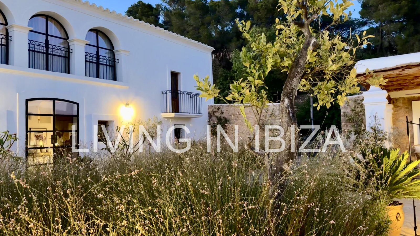 Long-term / annual rental: Unique Ibizan finca, fully renovated, unfurnished, heated swimming pool, annex with guest lounge in San Juan, Ibiza