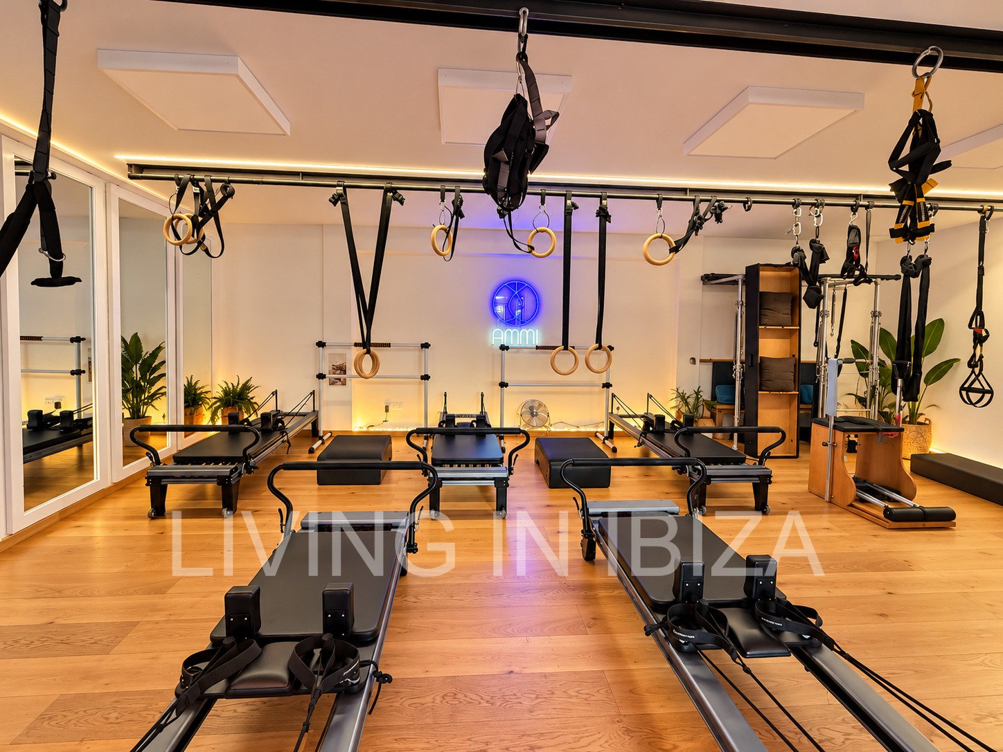 BUSINESS FOR SALE – EXCLUSIVE PILATES STUDIO IN SANTA EULÀRIA DEL RIU, IBIZA. Fully refurbished Pilates studio with an active client base