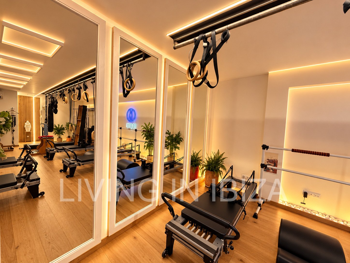 BUSINESS FOR SALE – EXCLUSIVE PILATES STUDIO IN SANTA EULÀRIA DEL RIU, IBIZA. Fully refurbished Pilates studio with an active client base