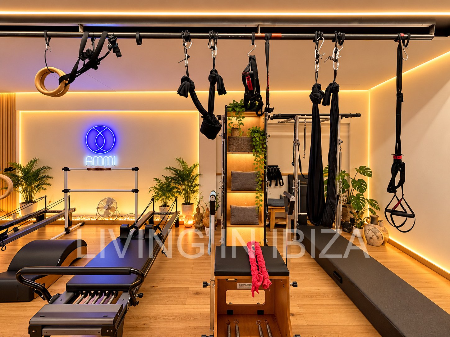 BUSINESS FOR SALE – EXCLUSIVE PILATES STUDIO IN SANTA EULÀRIA DEL RIU, IBIZA. Fully refurbished Pilates studio with an active client base