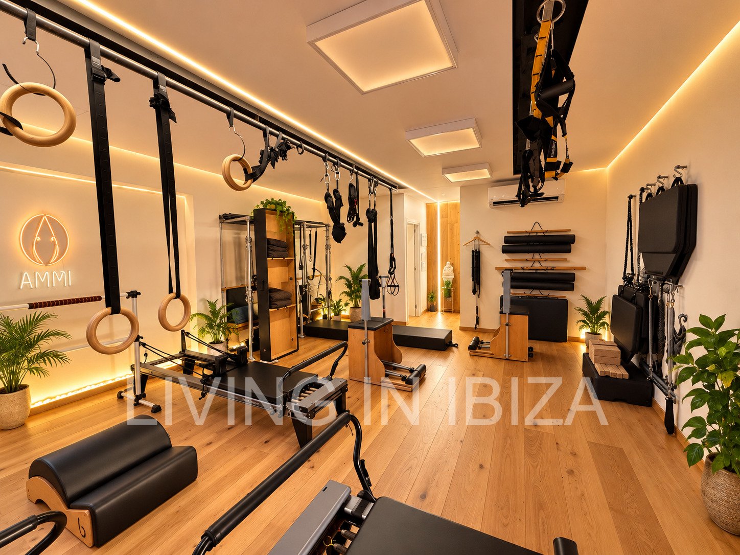 BUSINESS FOR SALE – EXCLUSIVE PILATES STUDIO IN SANTA EULÀRIA DEL RIU, IBIZA. Fully refurbished Pilates studio with an active client base