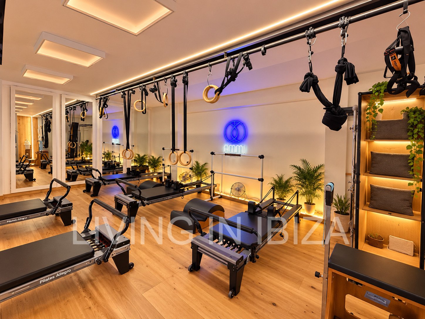 BUSINESS FOR SALE – EXCLUSIVE PILATES STUDIO IN SANTA EULÀRIA DEL RIU, IBIZA. Fully refurbished Pilates studio with an active client base