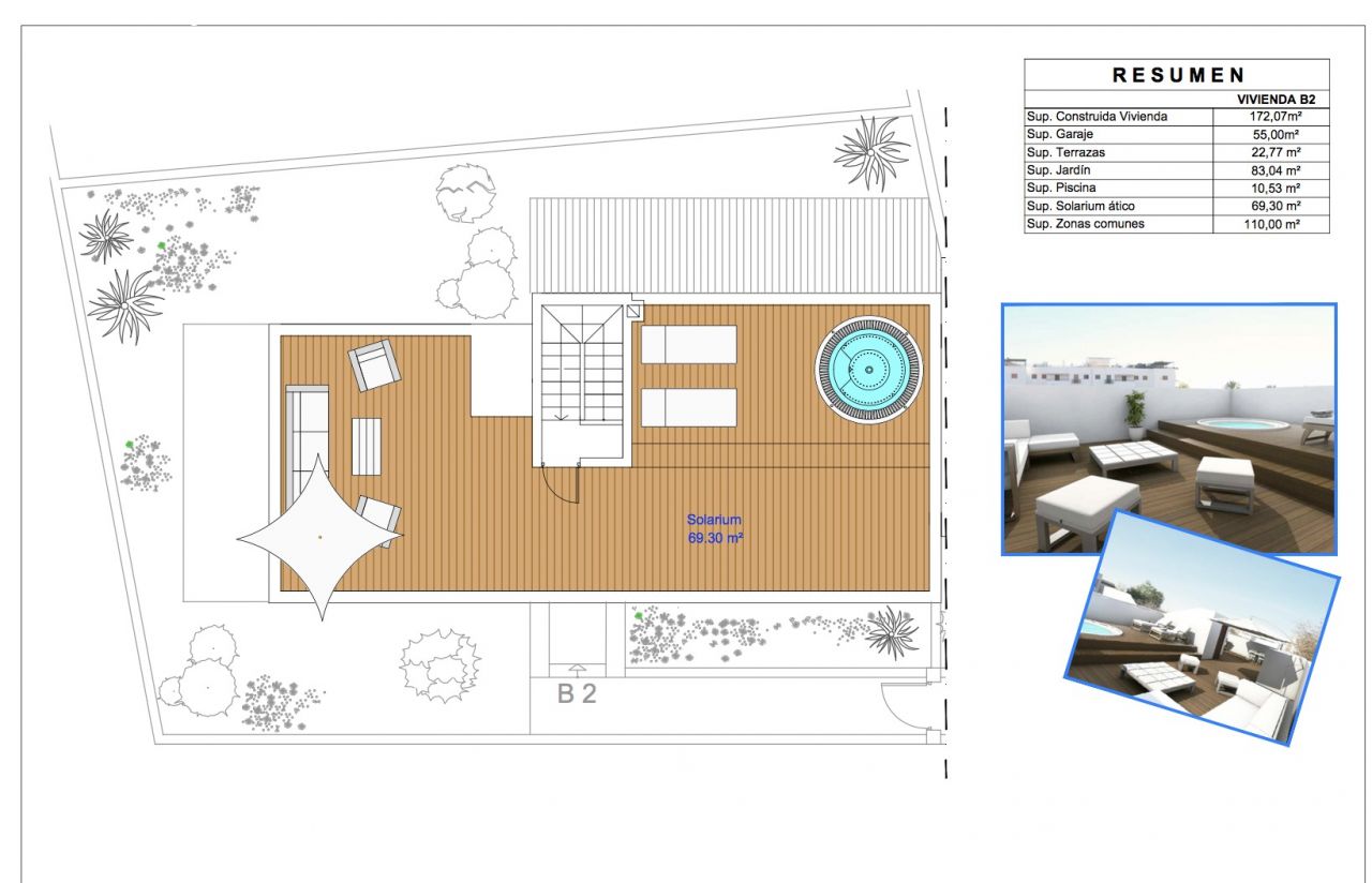 A la venta: chalet adosado de 4 plantas en Nuestra Señora de Jesús, con garaje, trastero, habitaciones con baños en suite, amplia terraza con vistas a