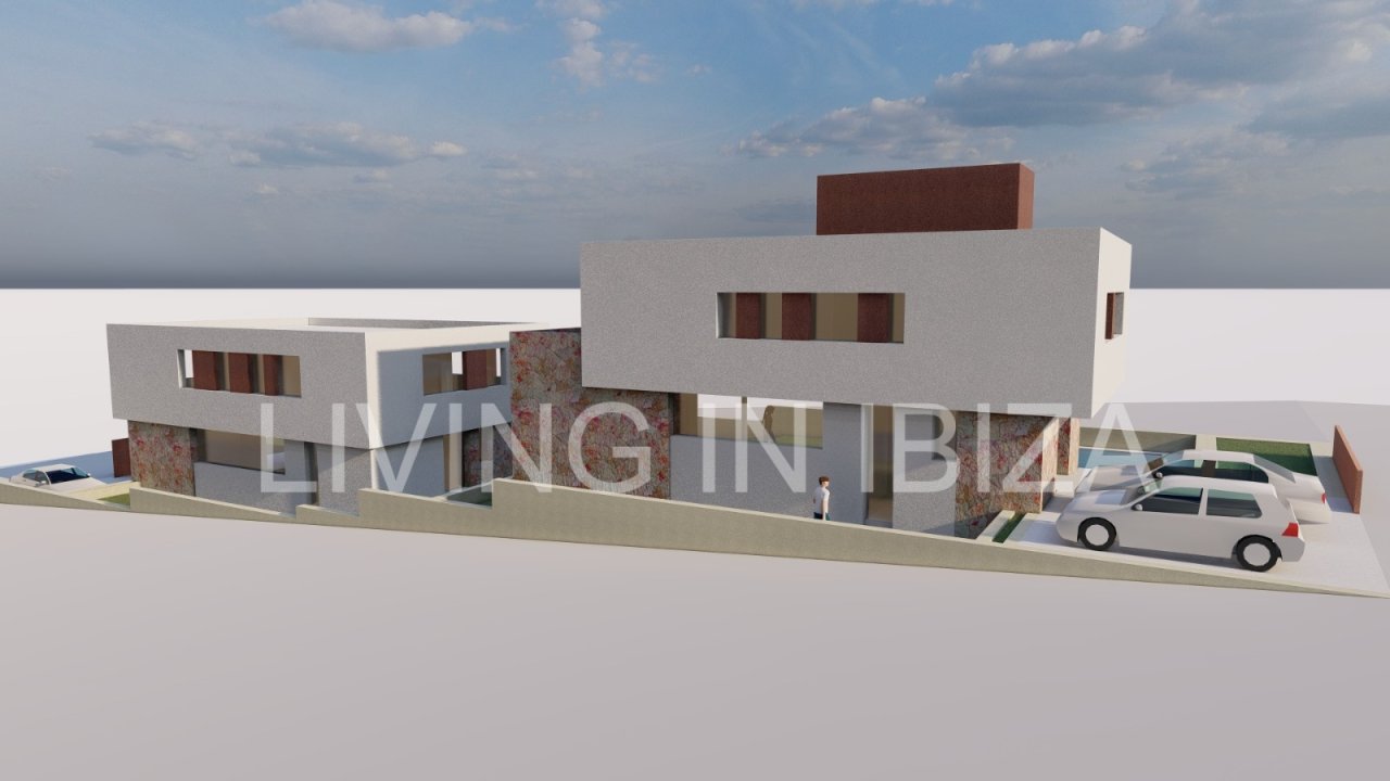 Alquiler anual. Magnífica villa de nueva construcción a estrenar de estilo moderno con piscina y vistas al mar se alquila a largo plazo en zona reside