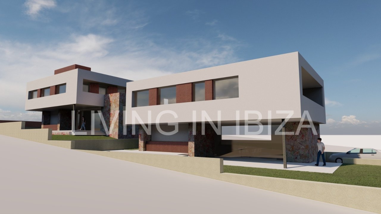 Alquiler anual. Magnífica villa de nueva construcción a estrenar de estilo moderno con piscina y vistas al mar se alquila a largo plazo en zona reside