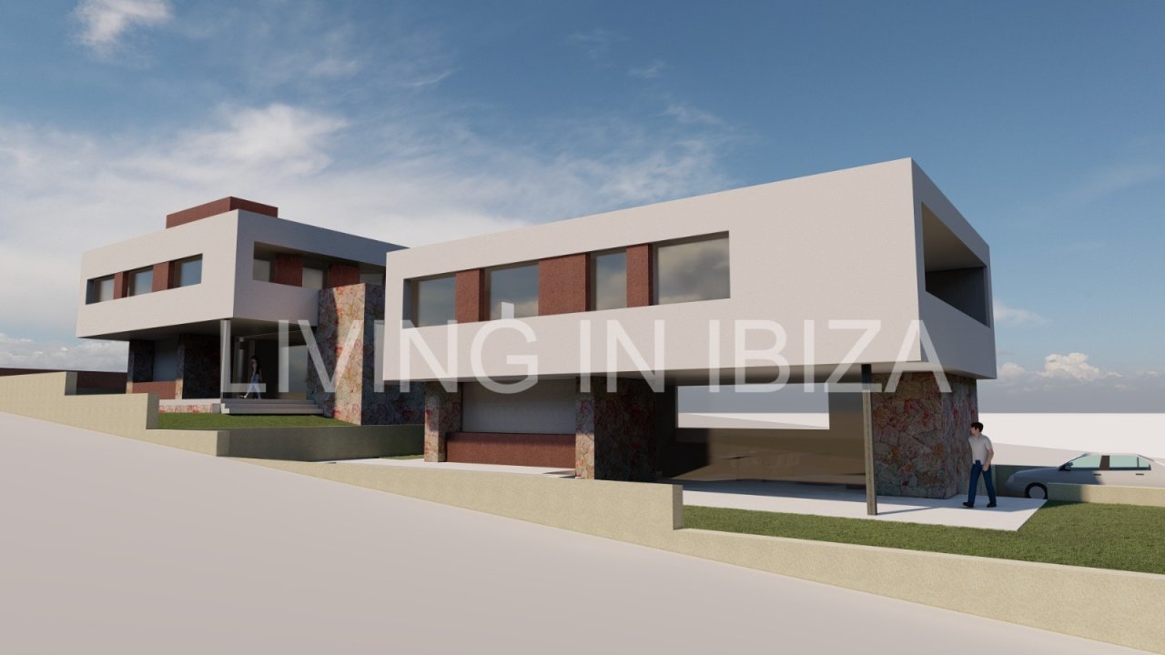 Alquiler anual. Magnífica villa de nueva construcción a estrenar de estilo moderno con piscina y vistas al mar se alquila a largo plazo en zona reside