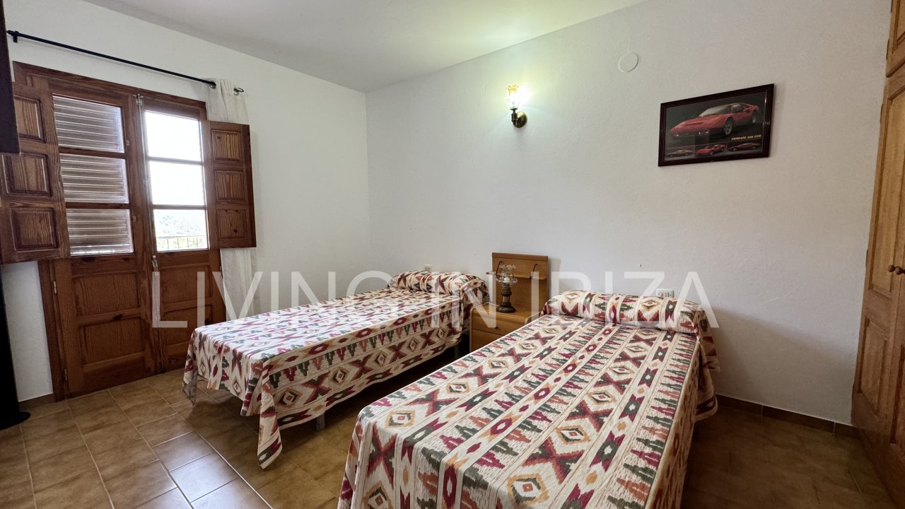 Casa única con encanto para alquilar en la zona de Cala San Vicente, Ibiza. En un lugar mágico que transmite paz. 