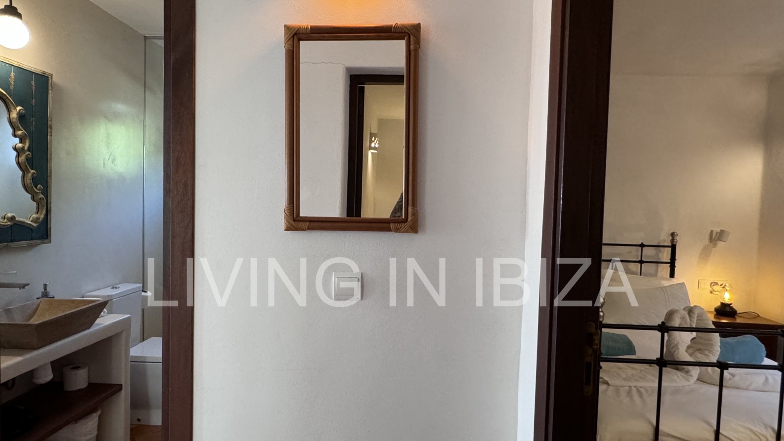 Alquiler larga temporada/alquiler anual. Finca totalmente reformada en la zona de Cala Conta, isla de Ibiza. Agradable privacidad