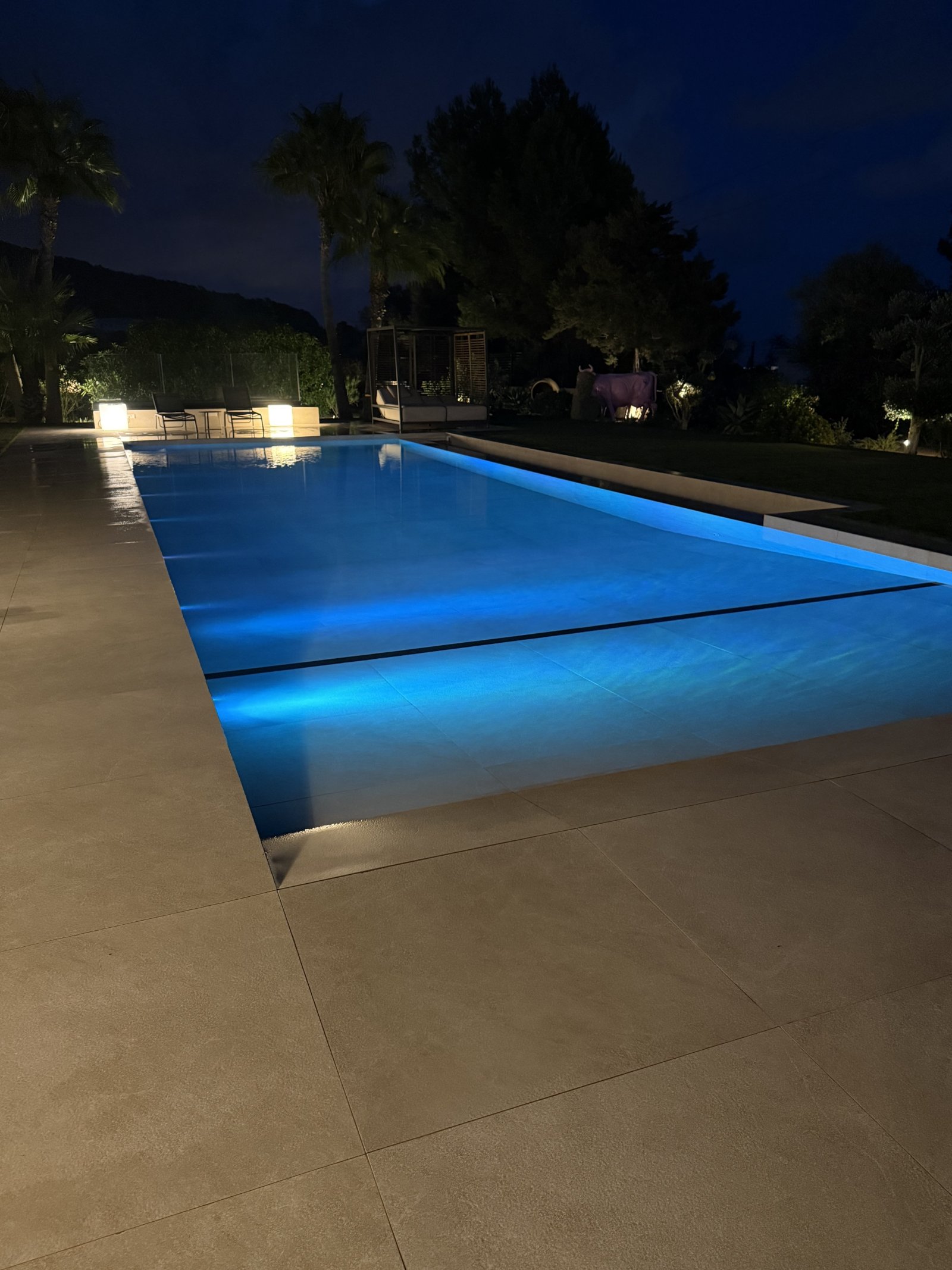 Se alquila máximo 10 meses. Villa de diseño en la zona de Sant Jordi, Ibiza · Estilo moderno · Impresionantes vistas al entorno verde y piscina