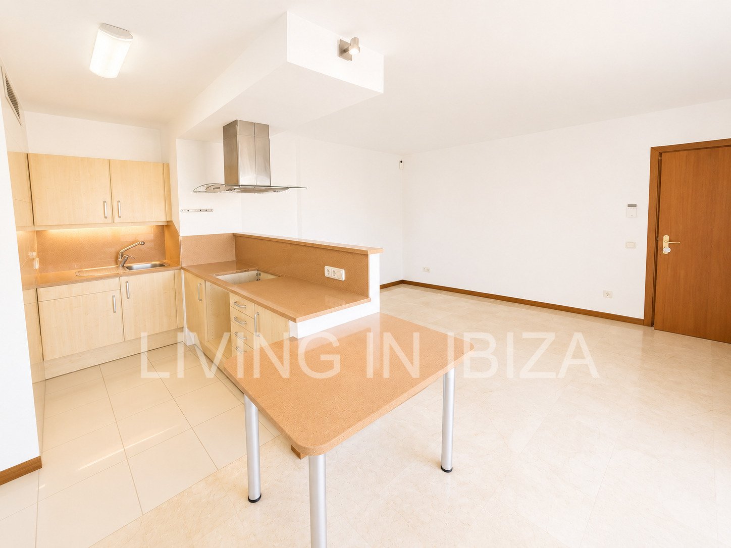 Wohnung im Herzen von Santa Eulària del Río auf Ibiza zu verkaufen.
