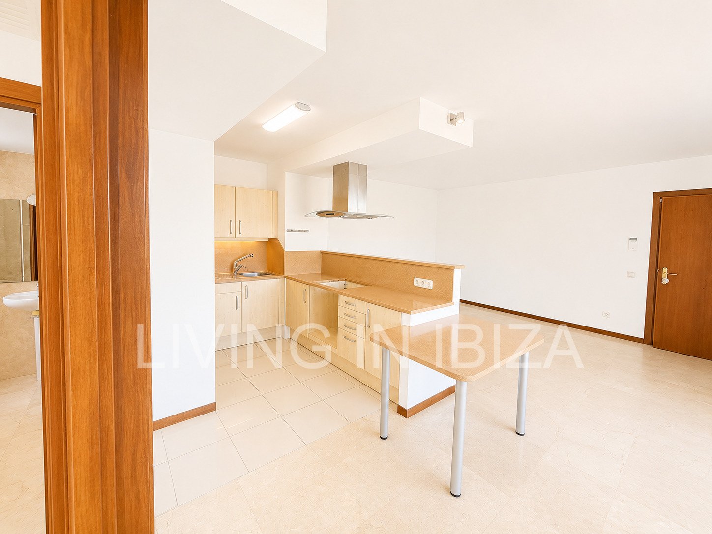 Wohnung im Herzen von Santa Eulària del Río auf Ibiza zu verkaufen.